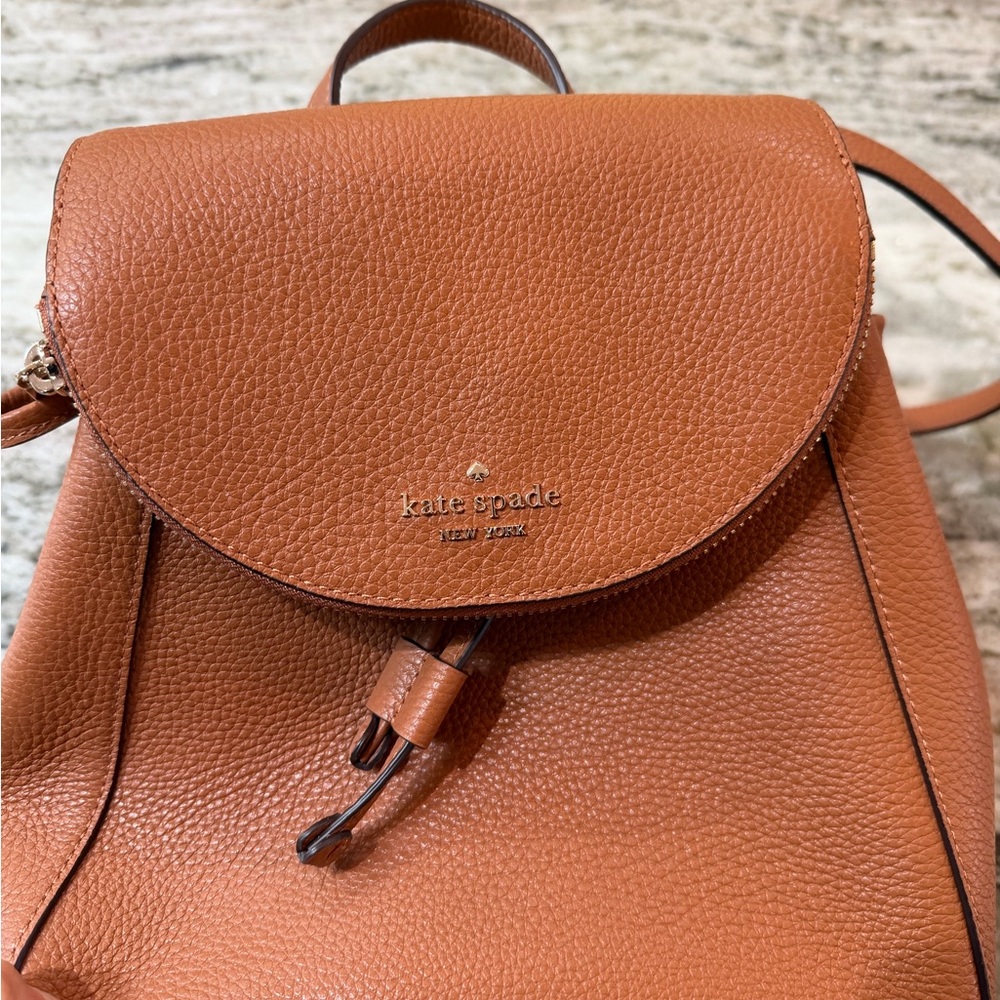 Kate Spade Leila Medium Flap Leather Backpack
NWOT - Picture 4 of 11